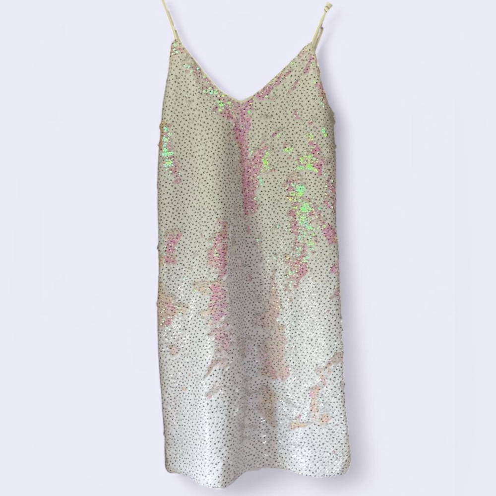 Sequin Slip Dress